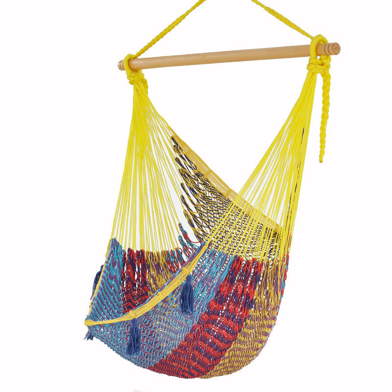 Confeti Haven — Extra Large Outdoor Cotton Hammock Chair