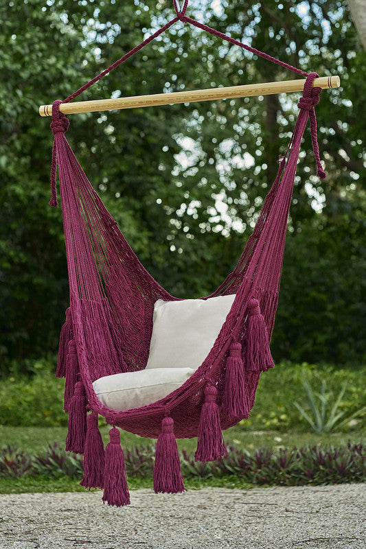 Maroon Sol — Extra Large Deluxe Hammock Chair