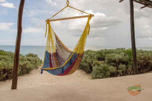 Confeti Haven — Extra Large Outdoor Cotton Hammock Chair